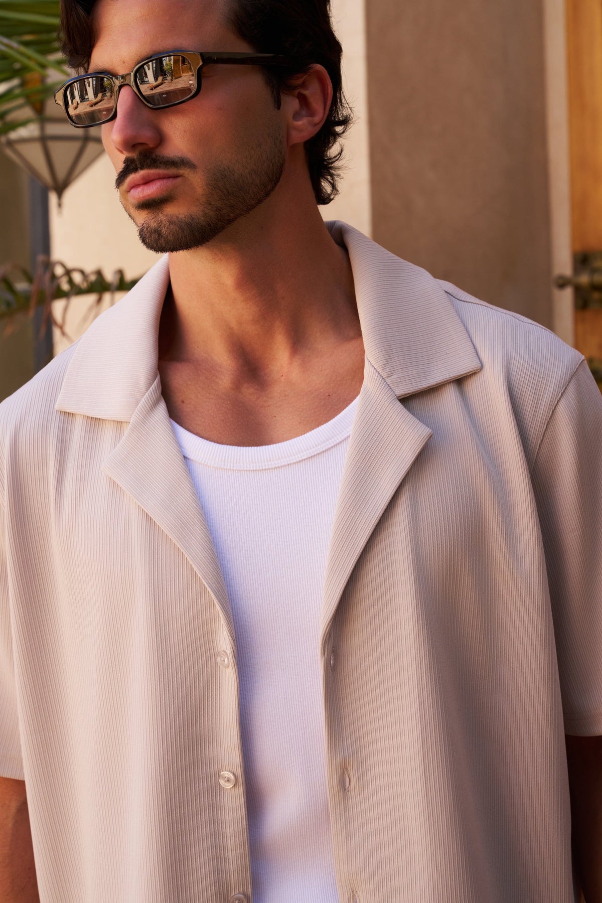 Galets Short Sleeve Shirt – Grey