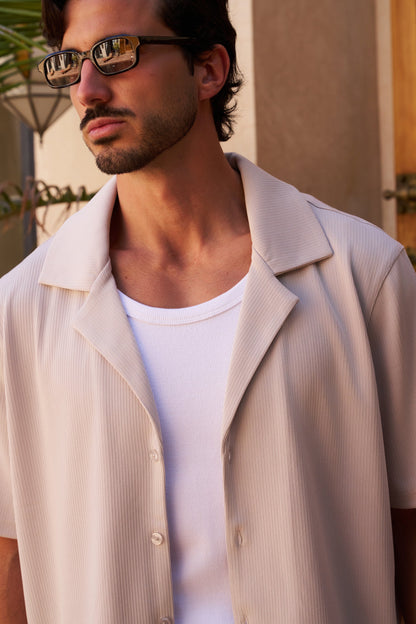 Galets Short Sleeve Shirt – Grey