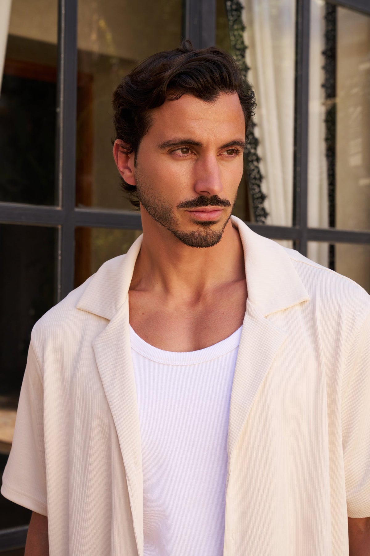 Galets Short Sleeve Shirt – Cream