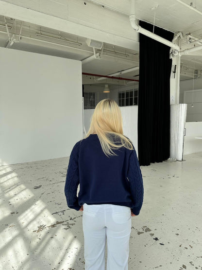 Alison knit - navy