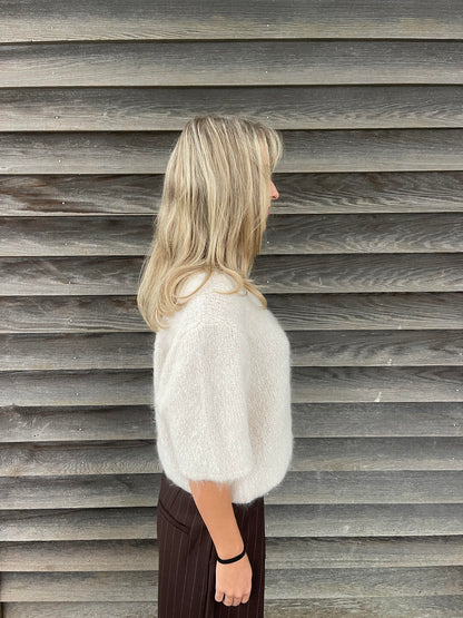 Elise t-shirt knit - Beige
