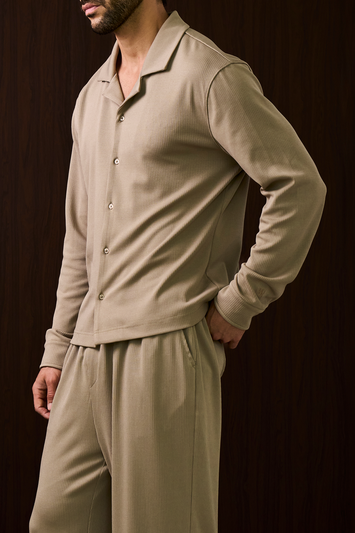 Galets Shirt – Taupe