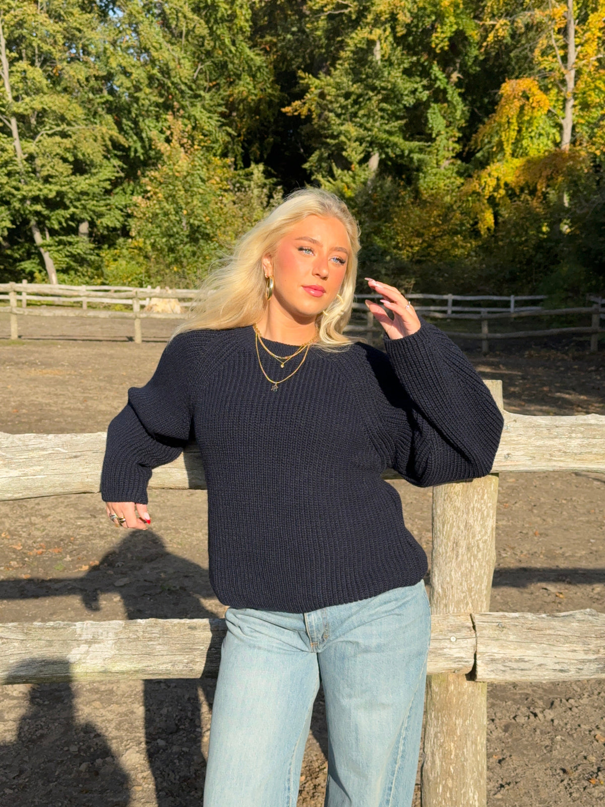 Candie knit - Navy