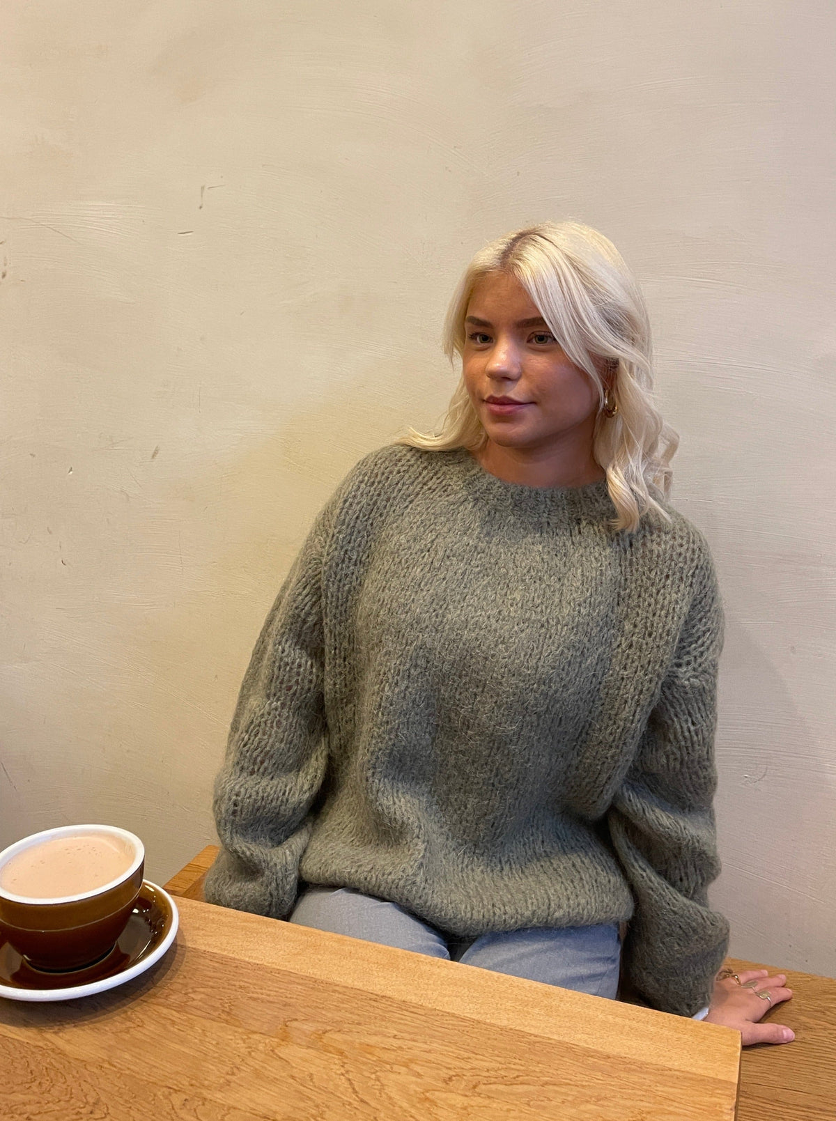 Genevieve knit - Khaki