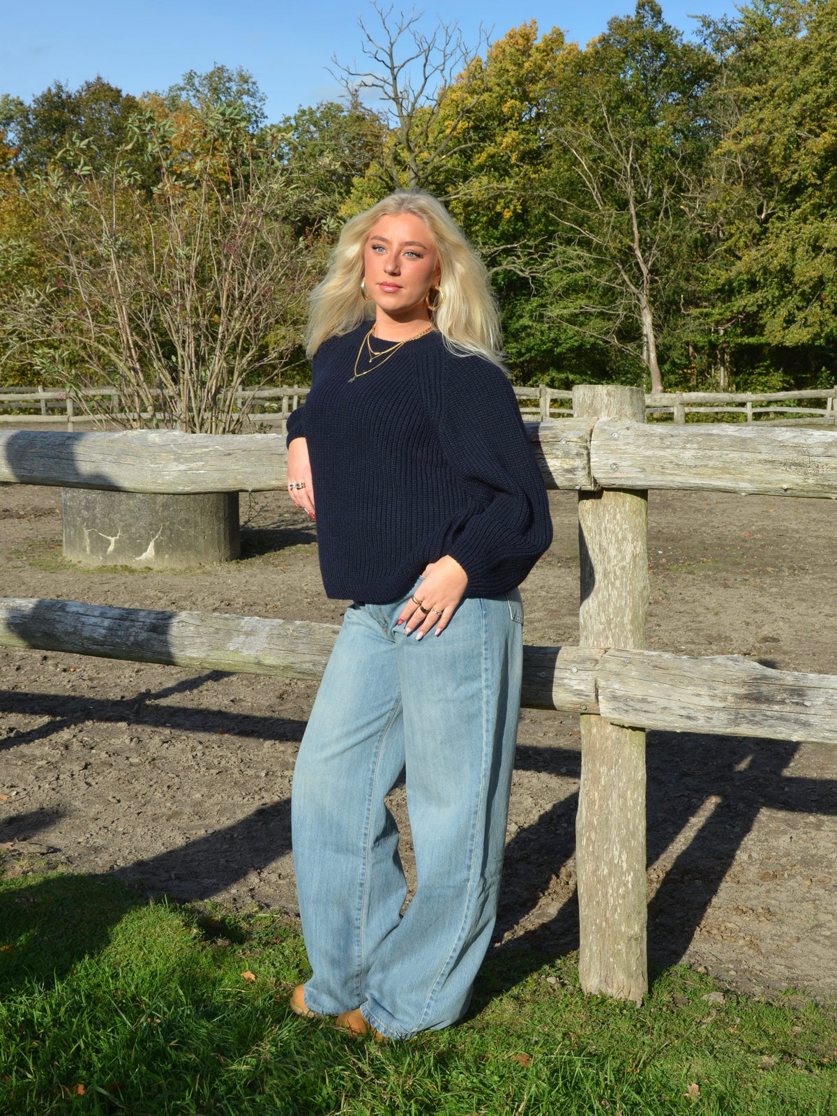 Candie knit - Navy
