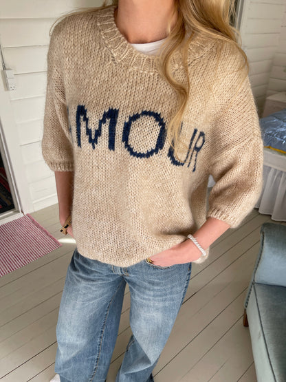 "Amour" knit - beige