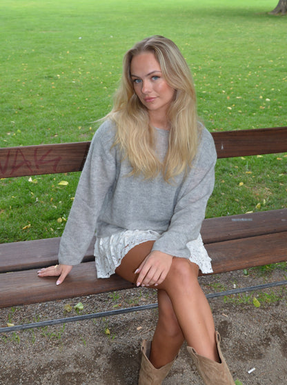 Ciara knit - Light grey
