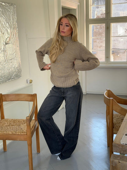 Alyssa turtleneck - Beige