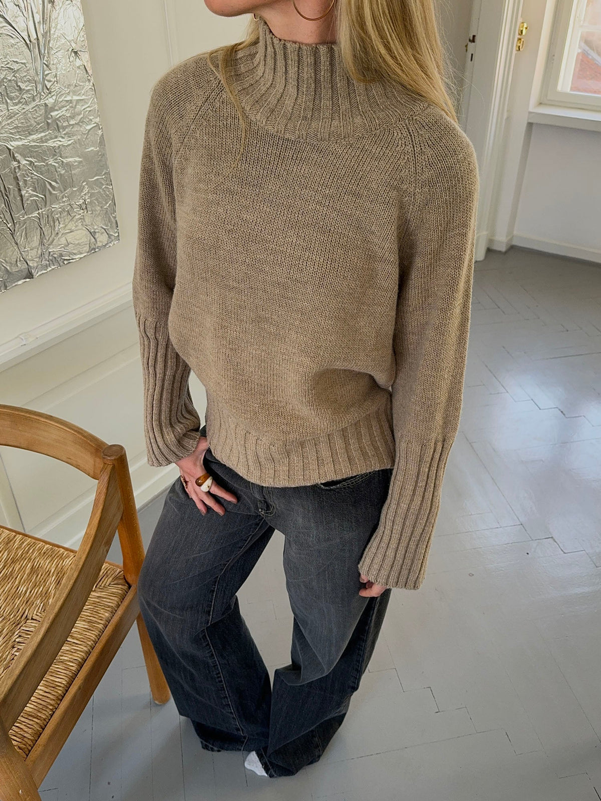 Alyssa turtleneck - Beige