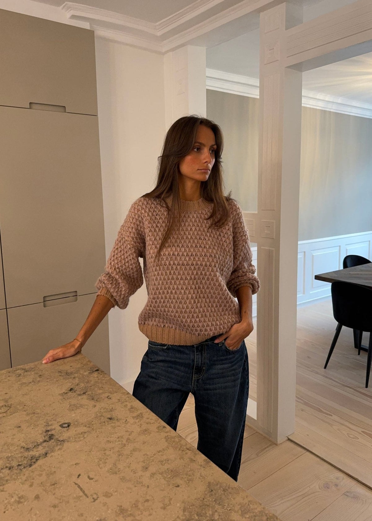 Jensine knit - Light Pink