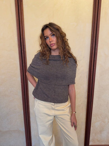Bolivia multi knit - Taupe