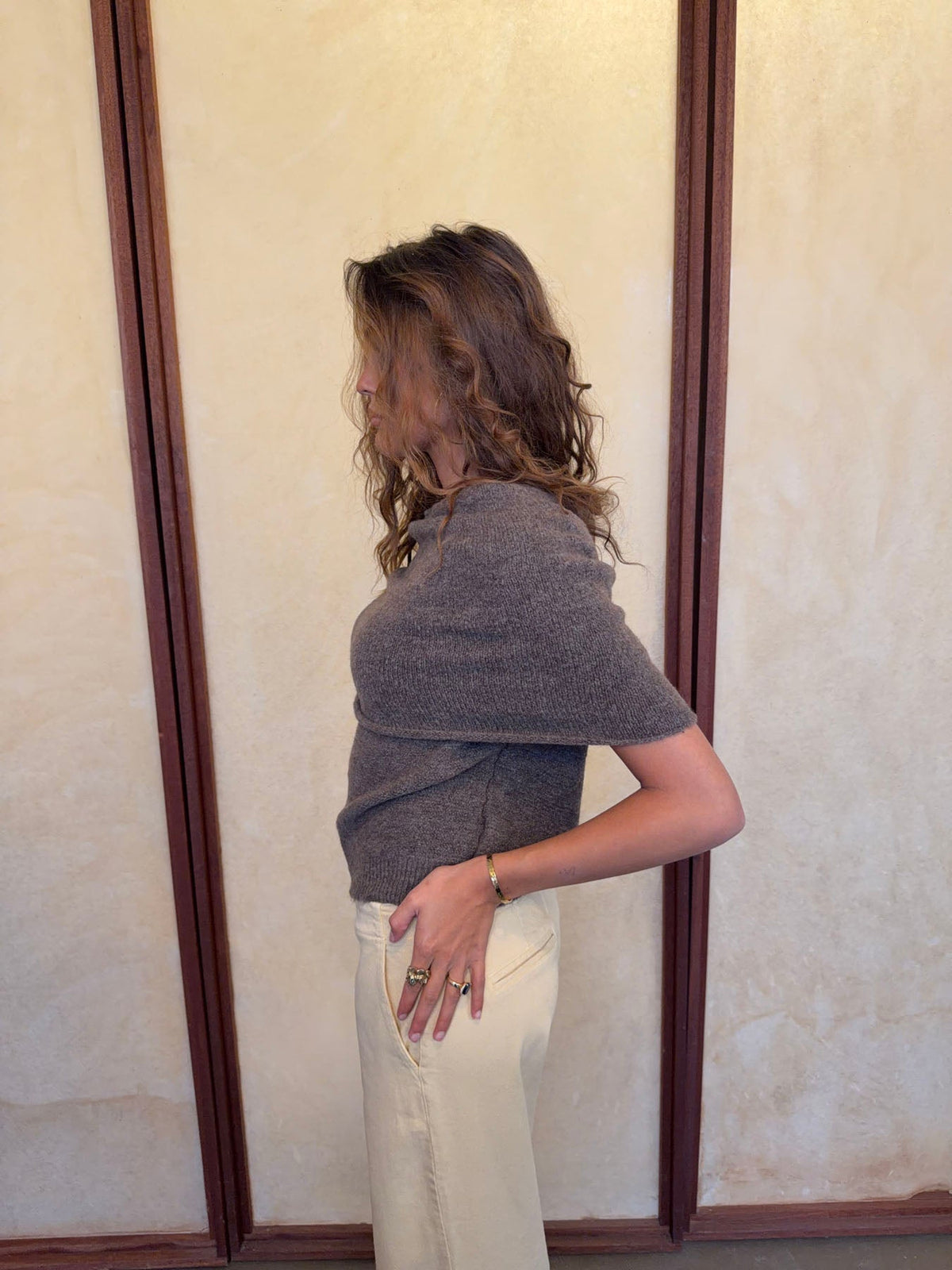 Bolivia multi knit - Taupe