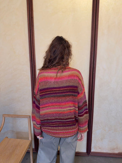 Valdamara oversized turtleneck - Multicolored