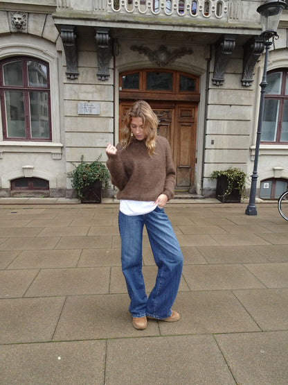 Zuzanna mohair knit - Brown