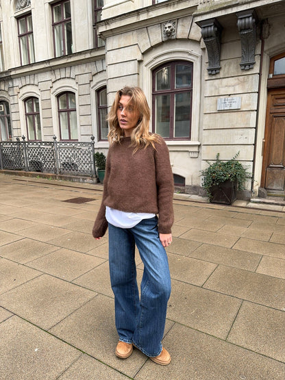 Zuzanna mohair knit - Brown
