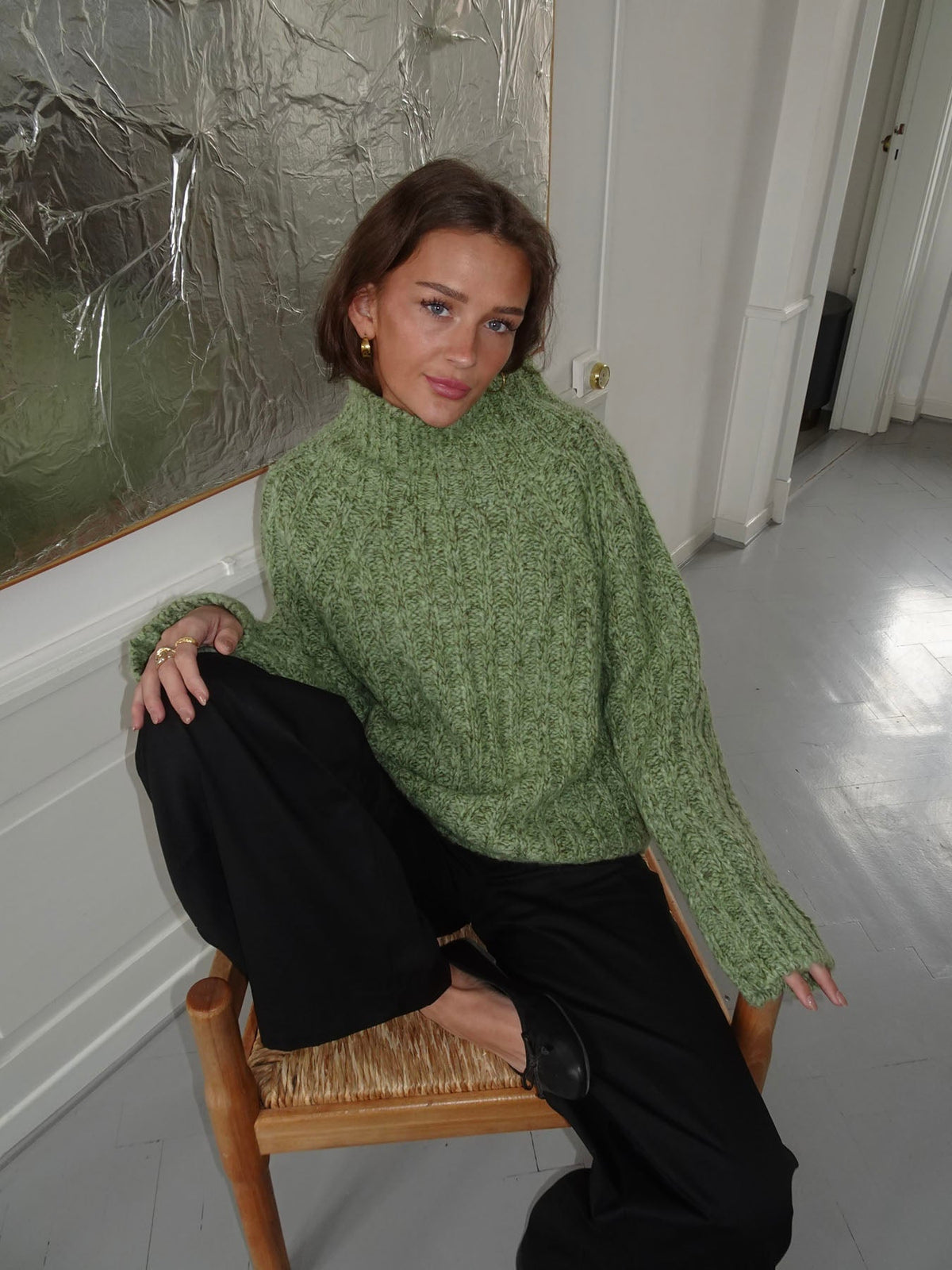 Tikka knit sweater - Green