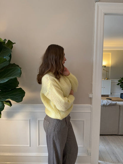 Genevieve oversized knit - Yellow