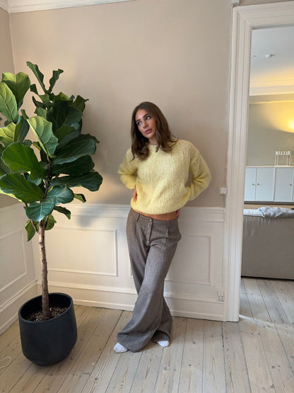 Genevieve oversized knit - Yellow