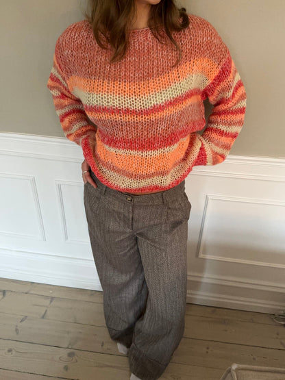 Helin knit - Red/orange