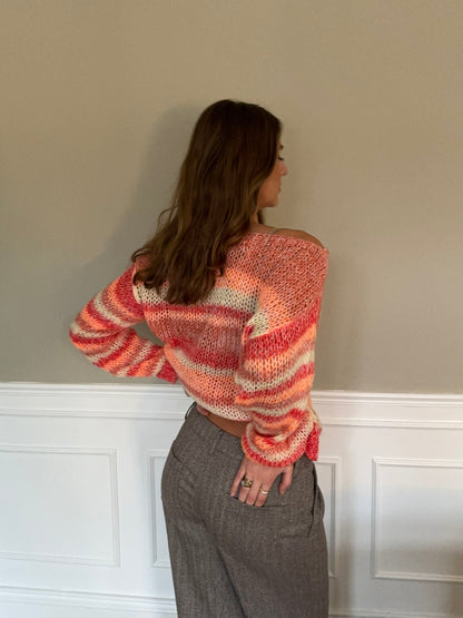 Helin knit - Red/orange