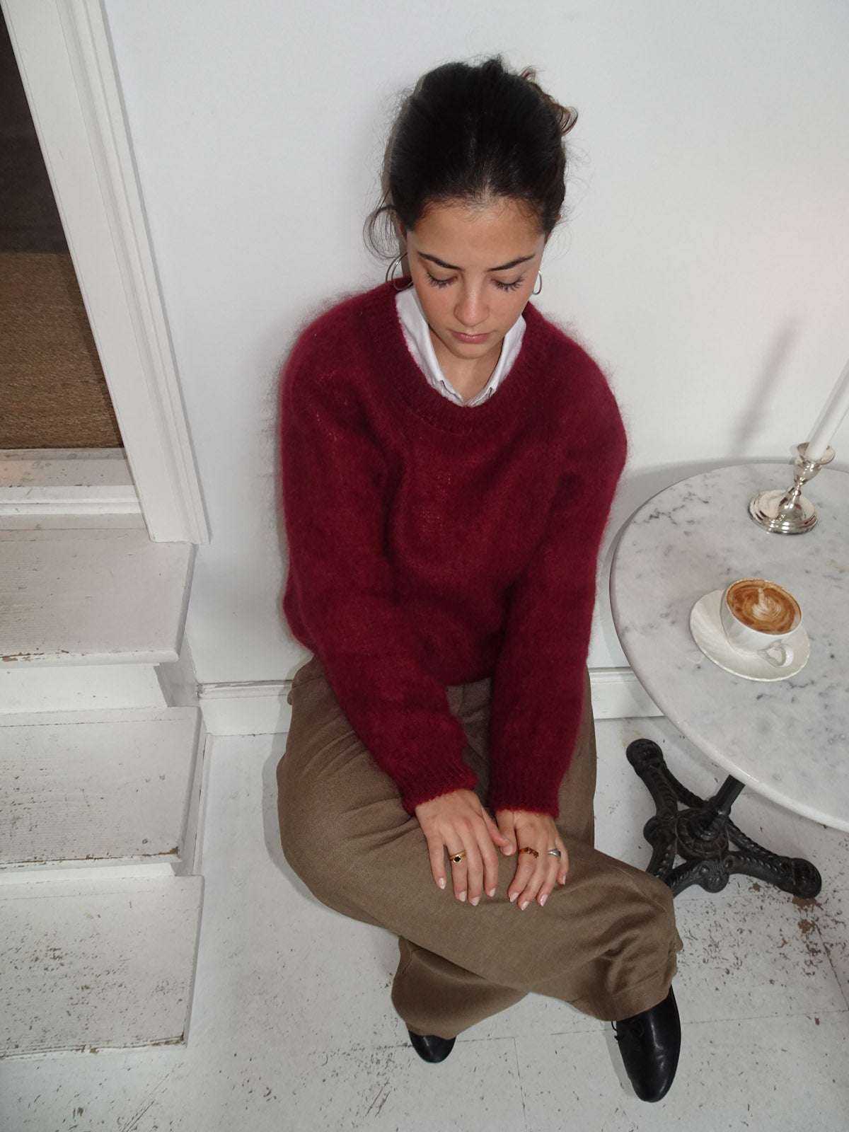 Benny knit - Red