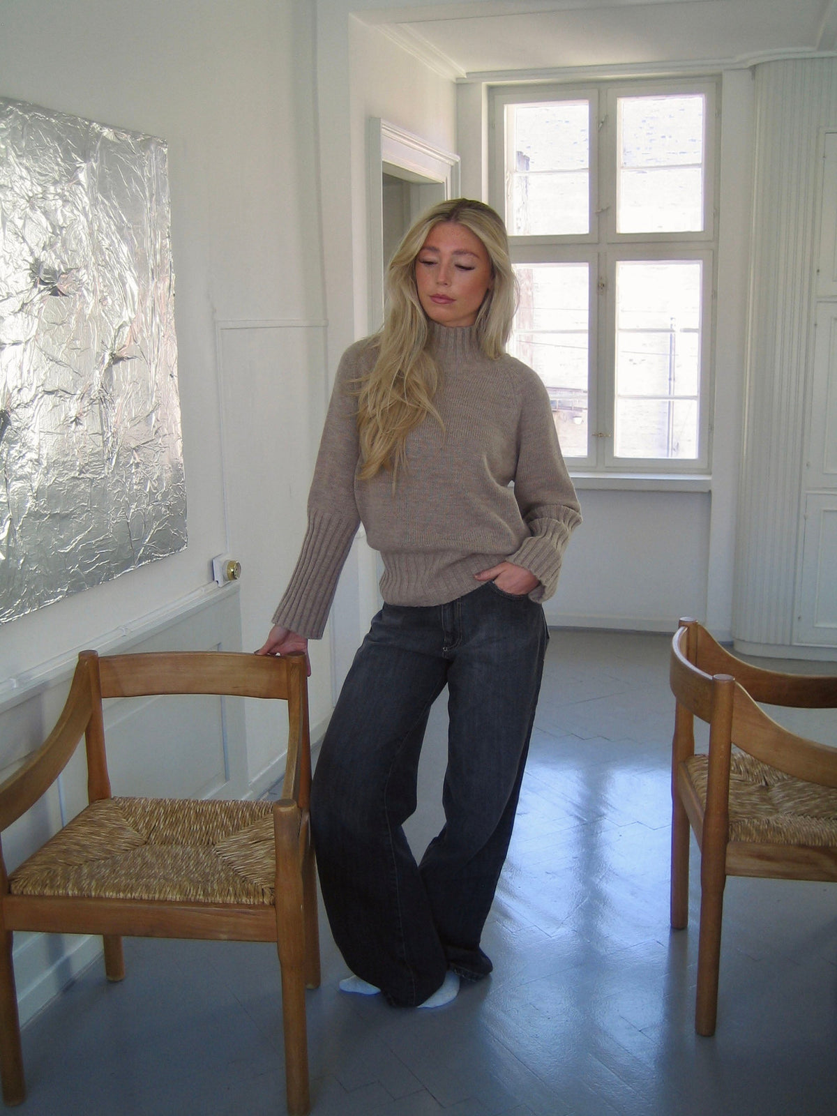 Alyssa turtleneck - Beige