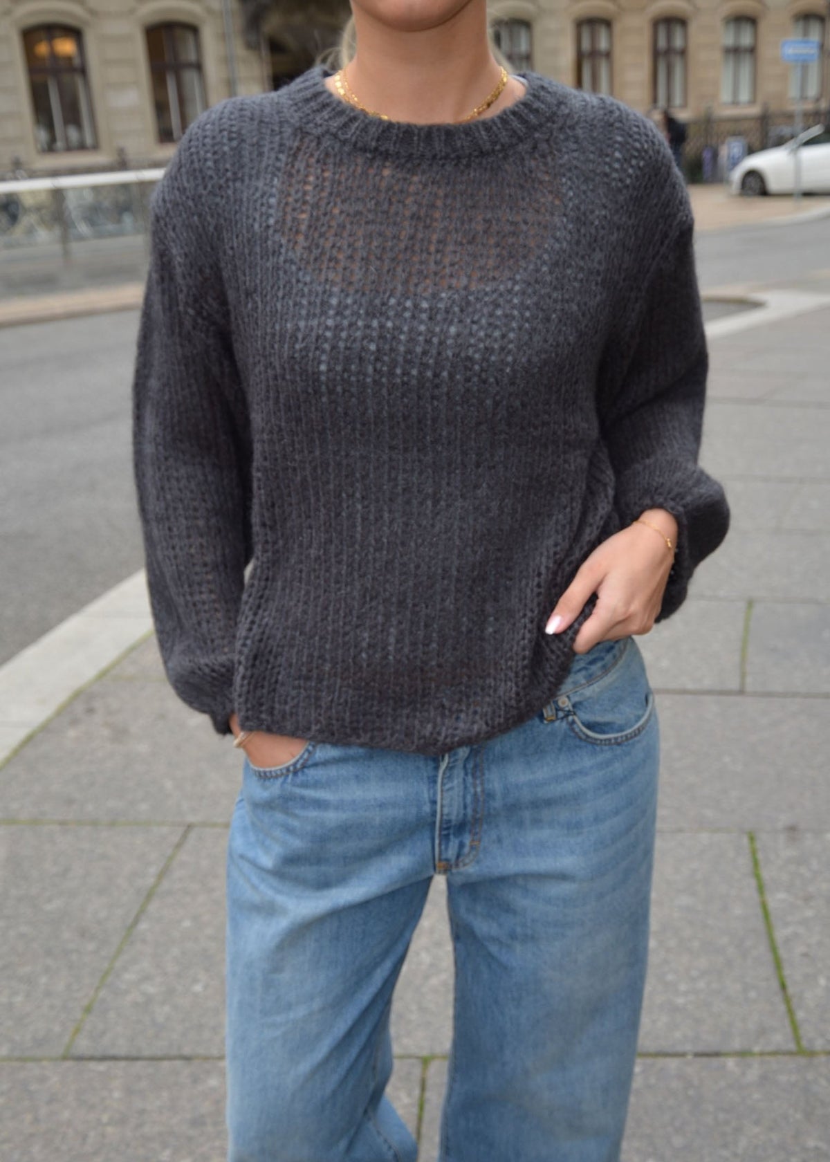 Ina knit - Dark grey