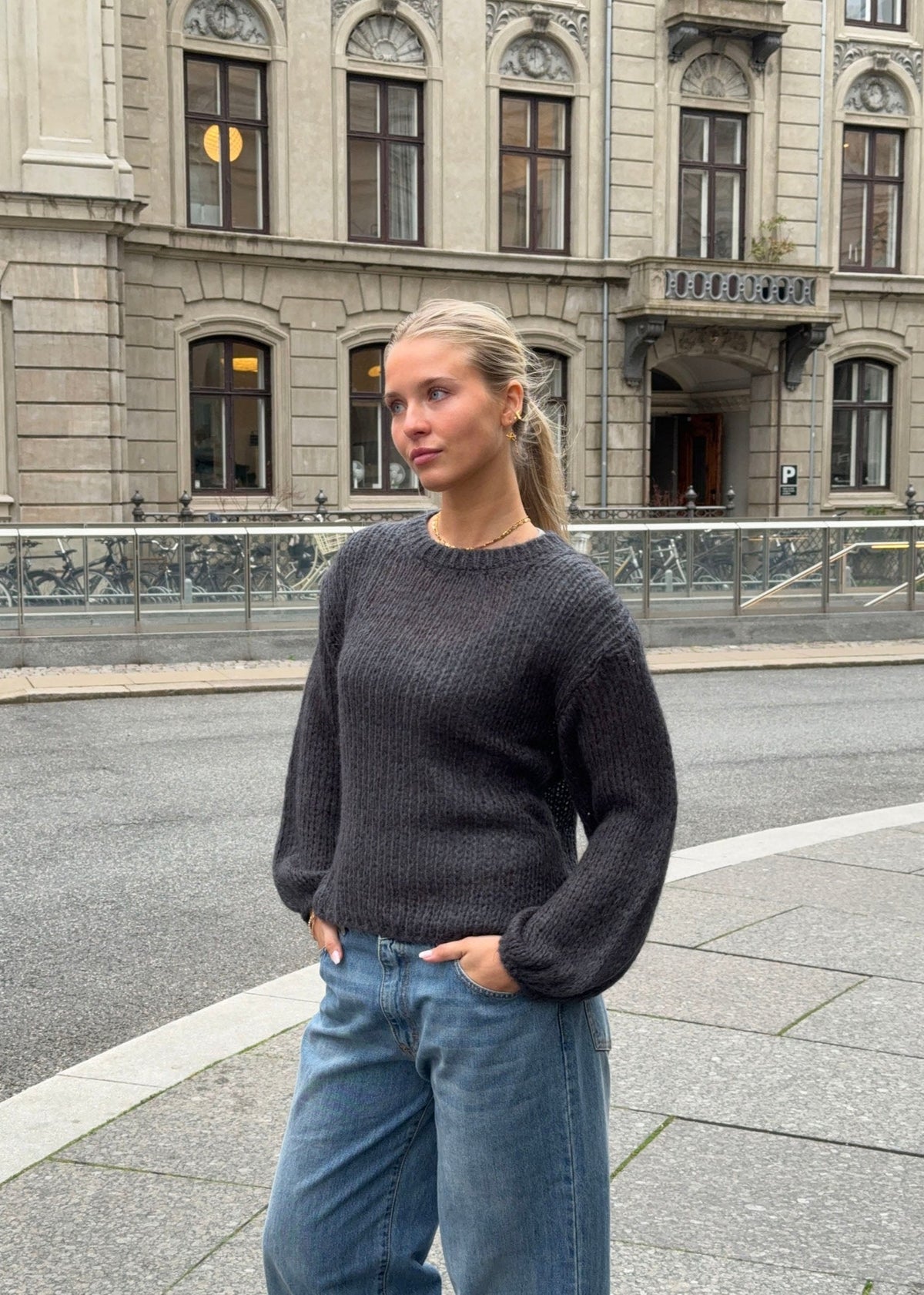 Ina knit - Dark grey