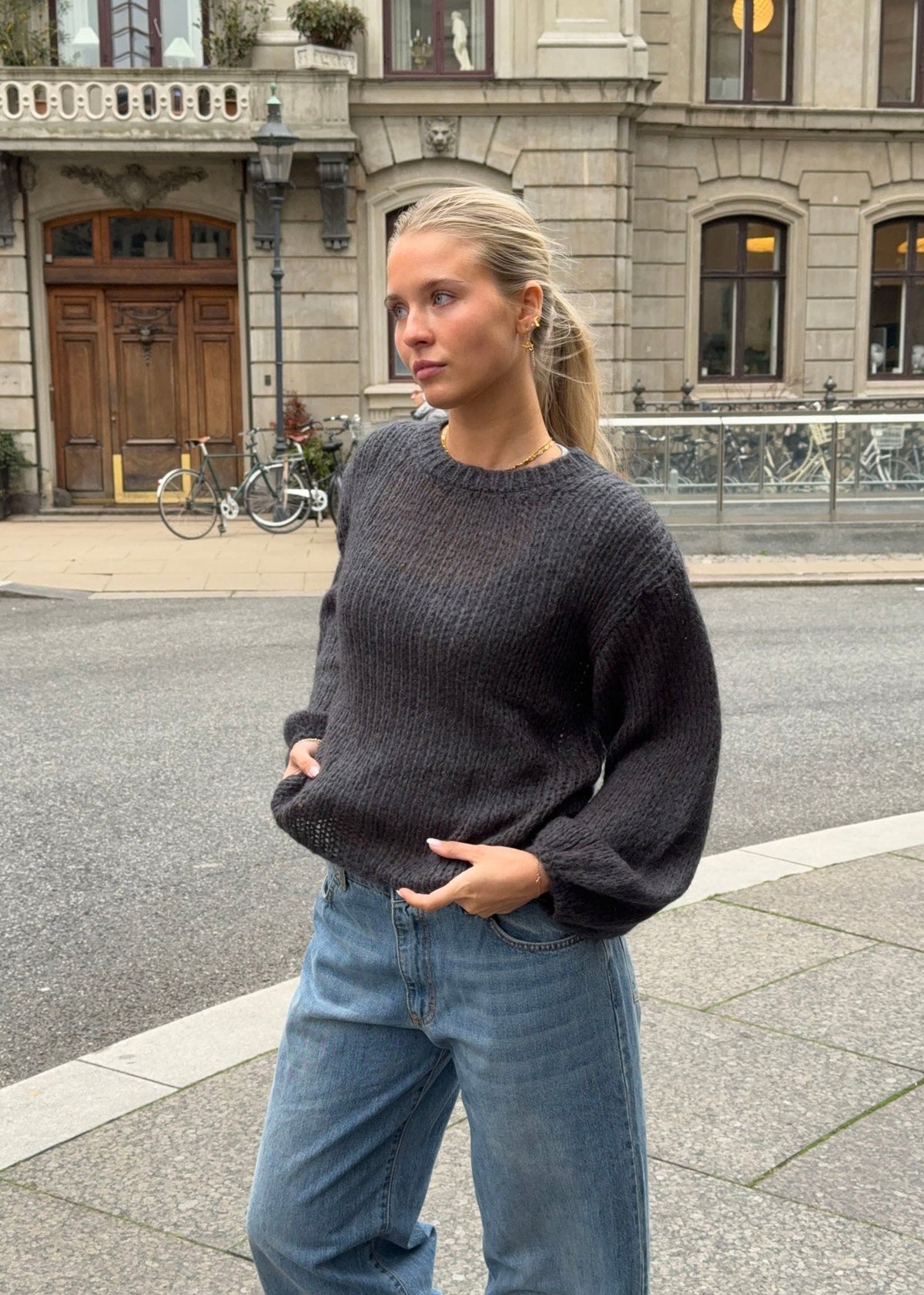 Ina knit - Dark grey