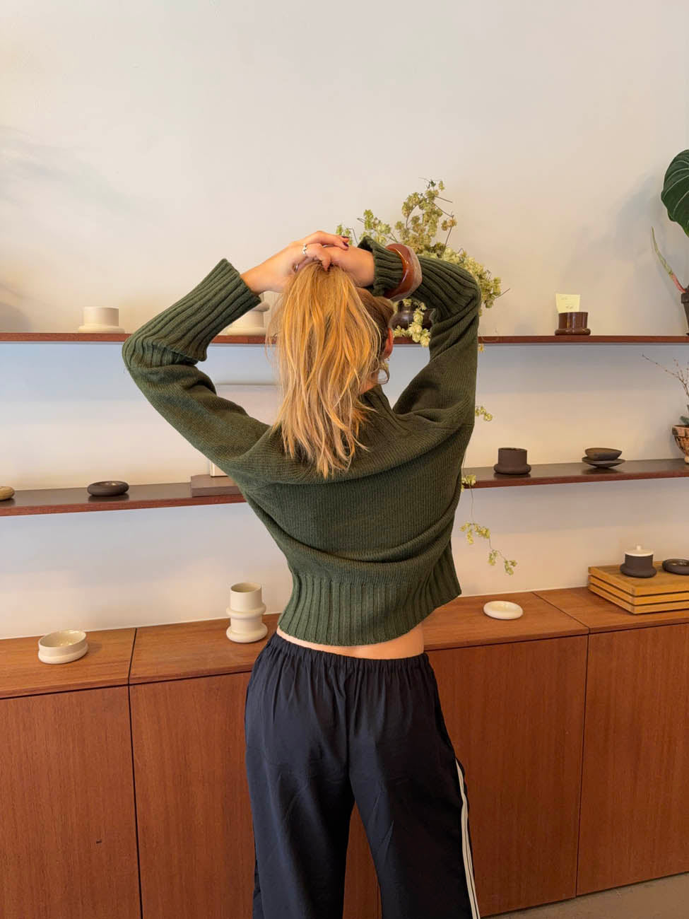 Alyssa turtleneck - Green
