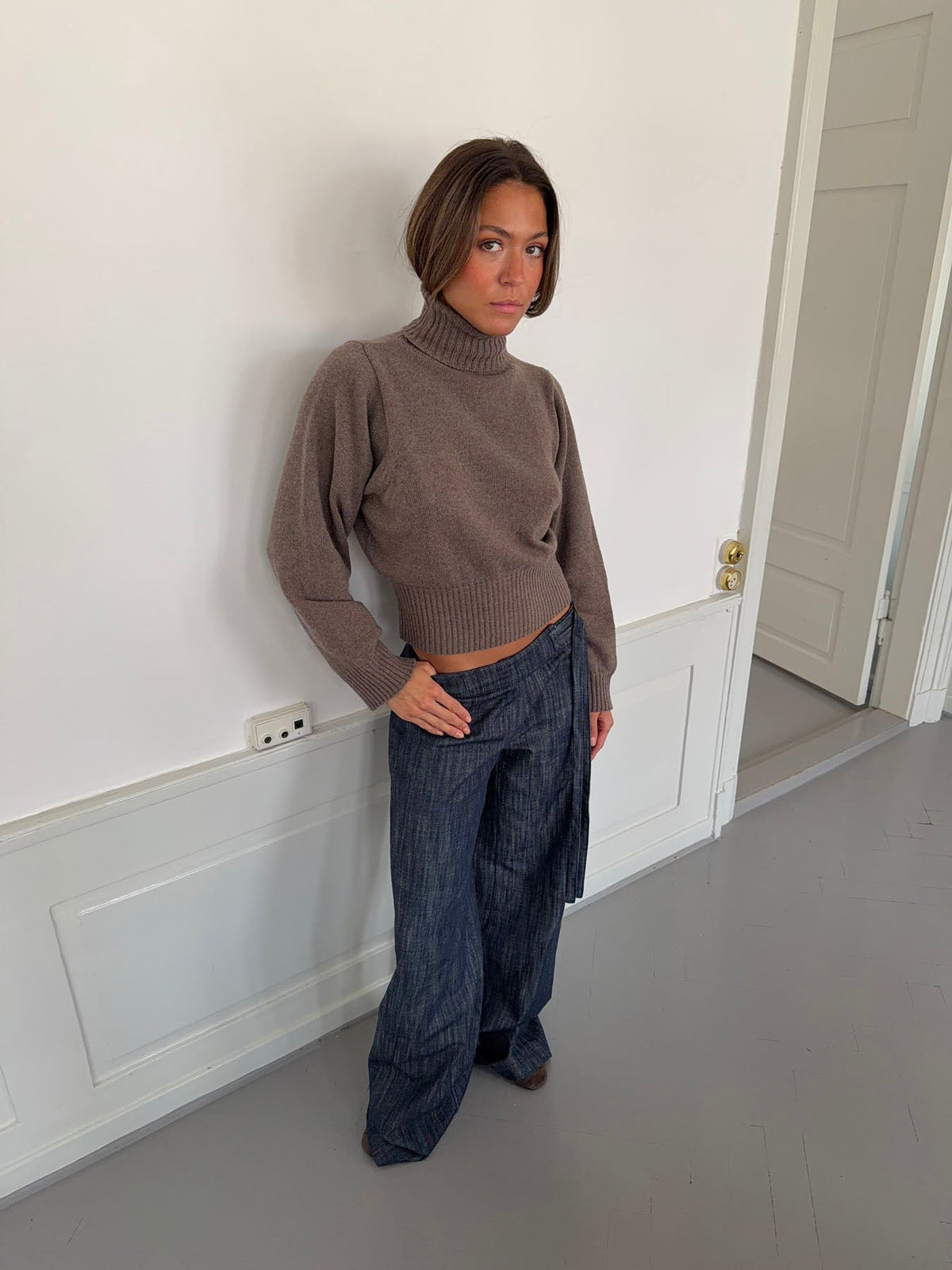 Vivina turtleneck - Brown