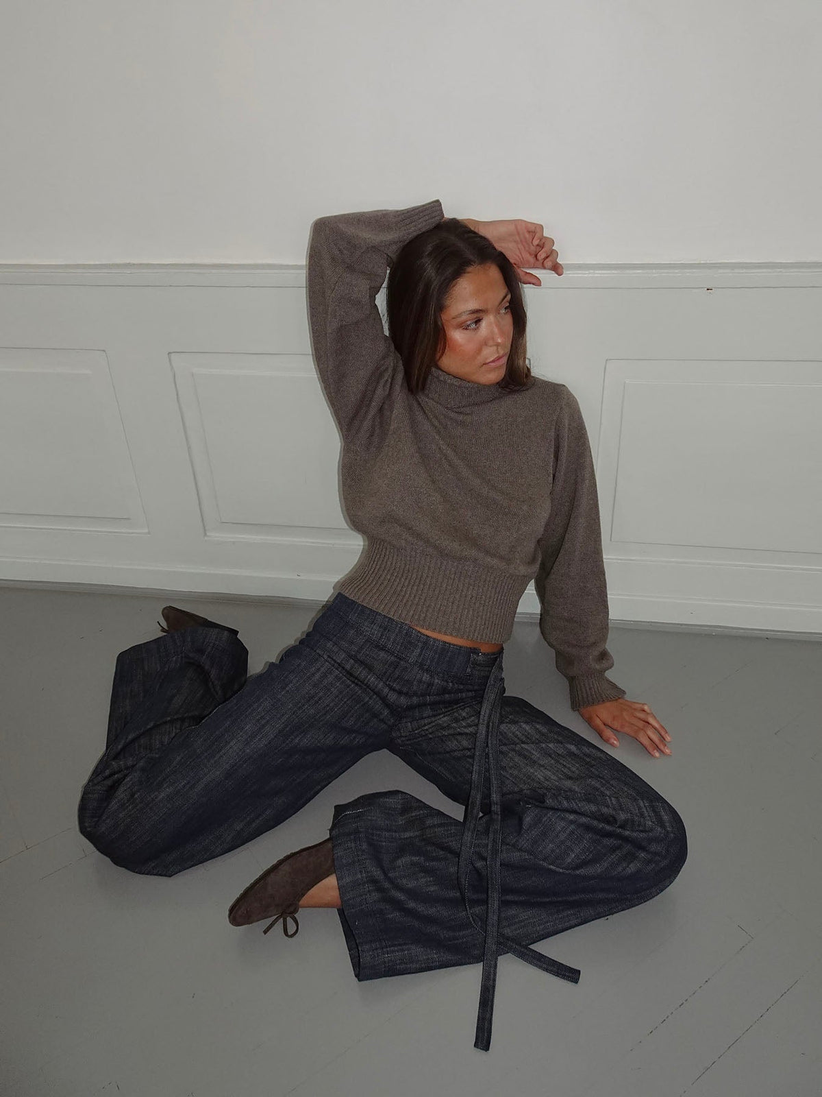 Vivina turtleneck - Brown