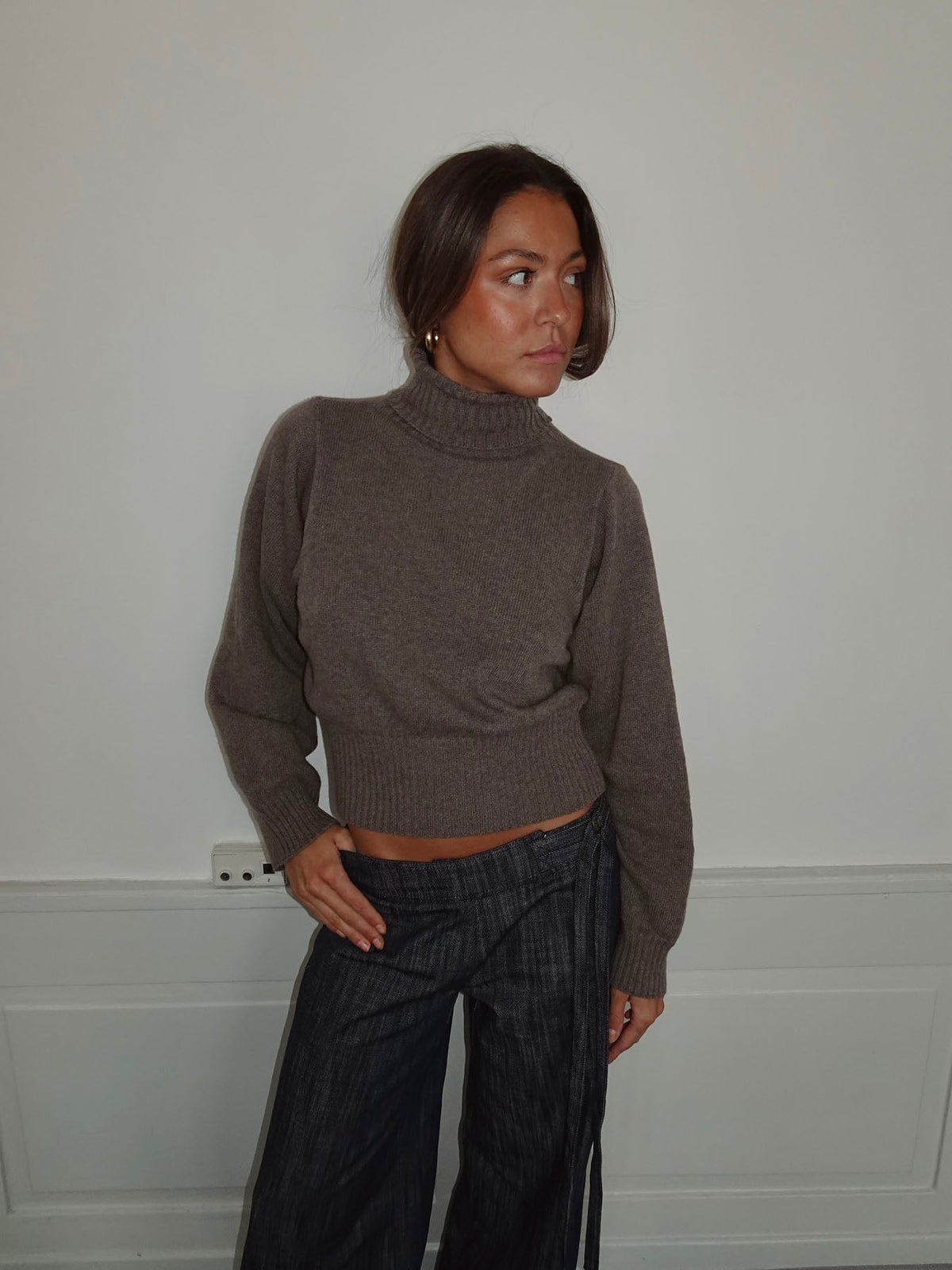 Vivina turtleneck - Brown